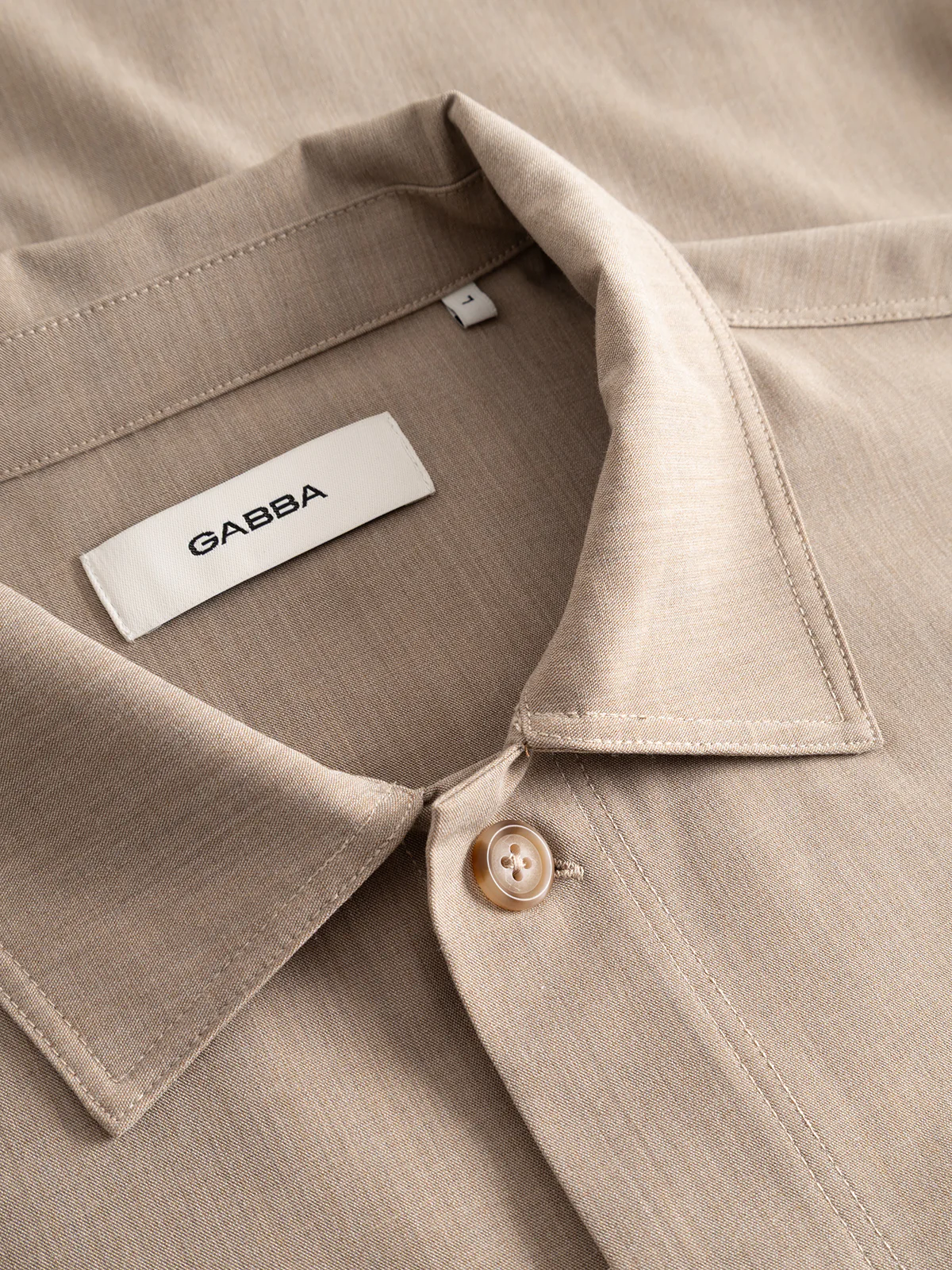 GABtogger Tailor Dressy Overshirt - Sand - Image 12