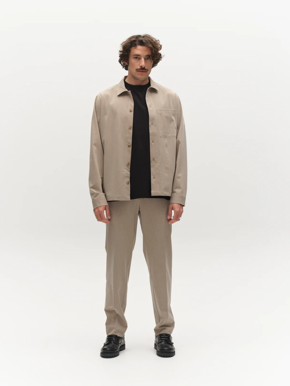 GABtogger Tailor Dressy Overshirt - Sand - Image 9