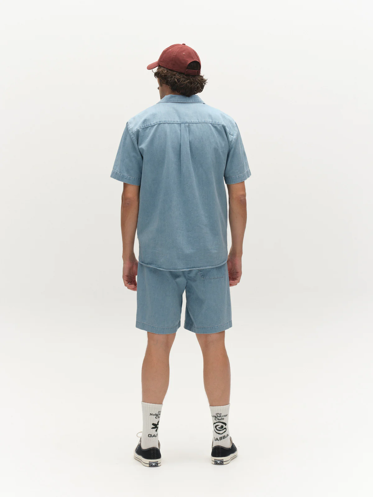 GABtommi Denim Shorts - Lt. Denim Blue - Image 6