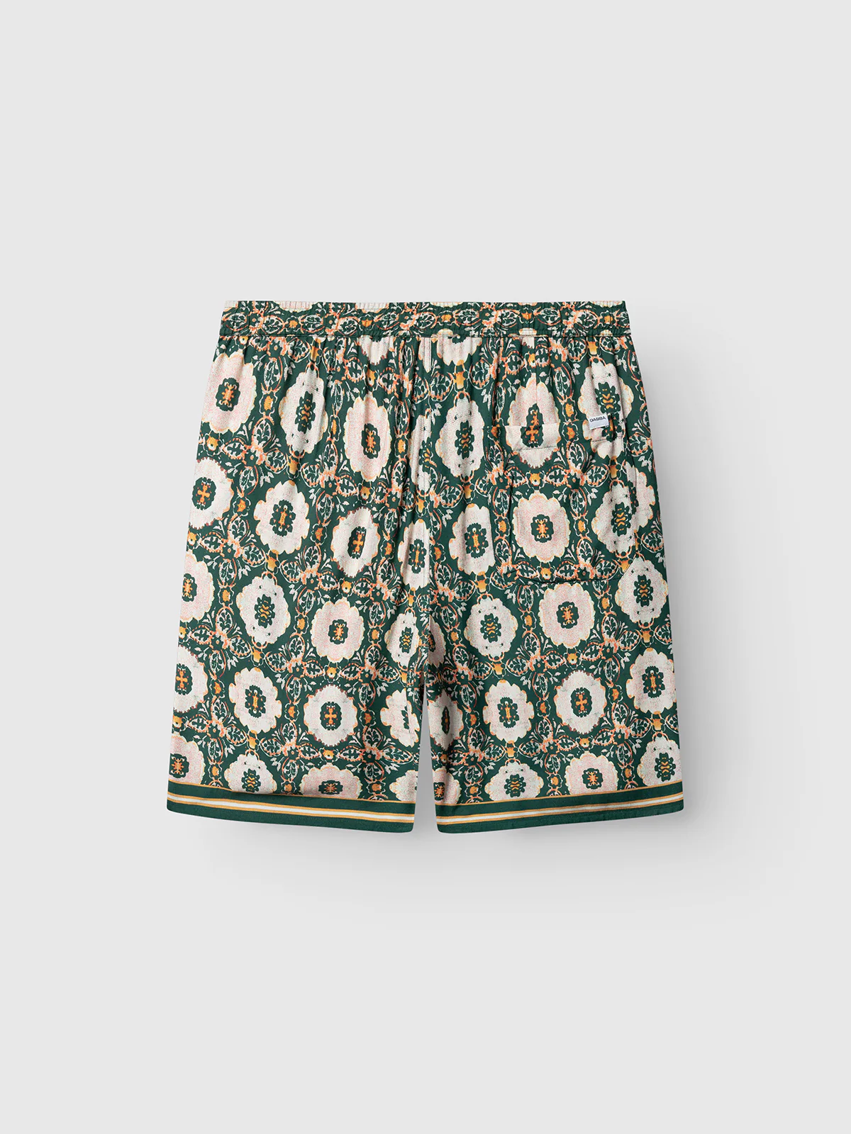 GABtommi Oro Shorts - Green Pattern - Image 3