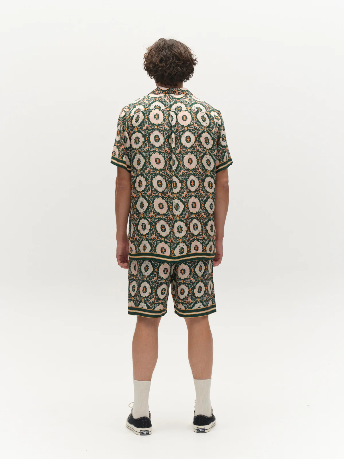 GABtommi Oro Shorts - Green Pattern - Image 4