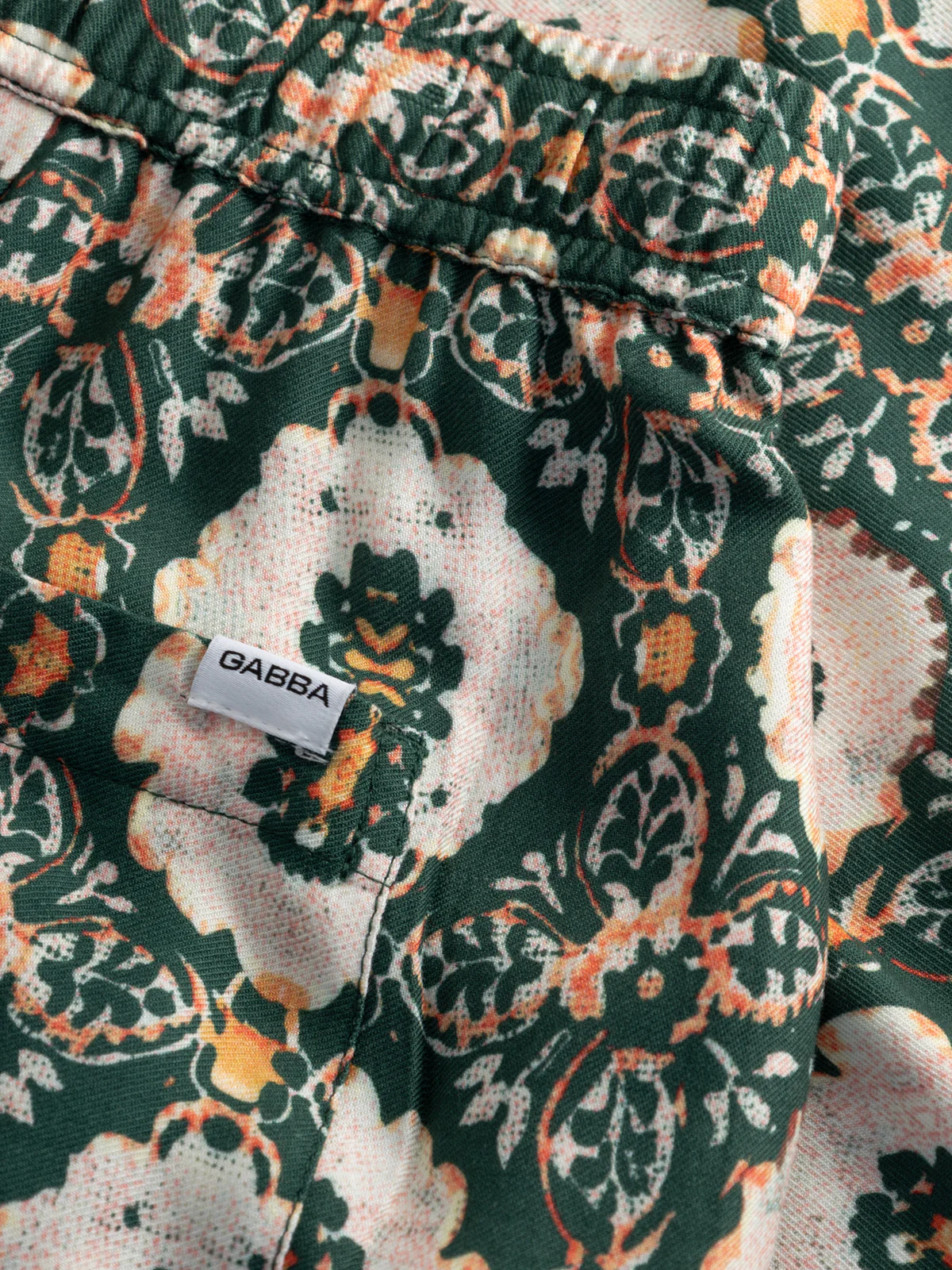 GABtommi Oro Shorts - Green Pattern - Image 6