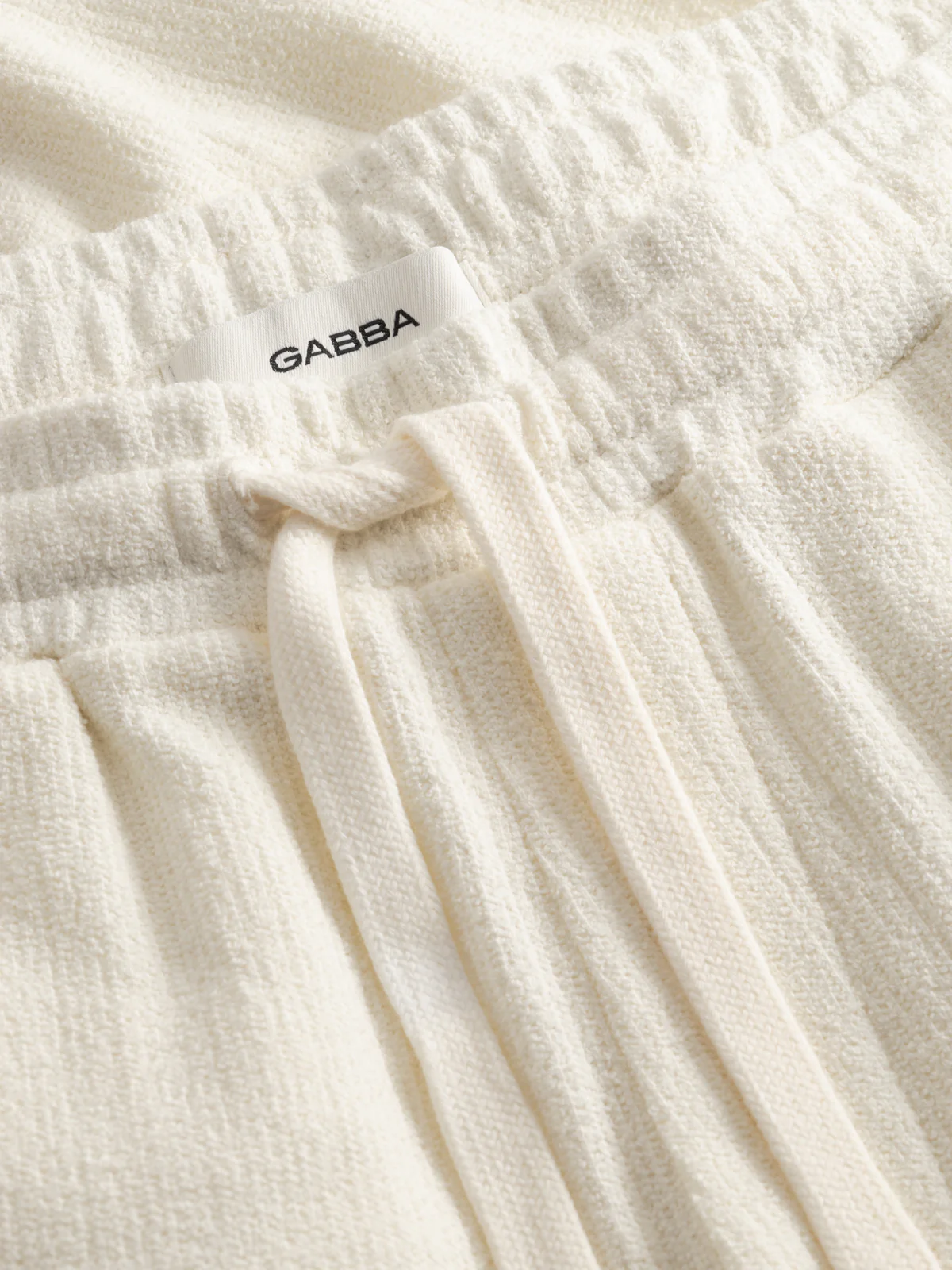 GABtommi Towel Shorts - Egret - Image 12