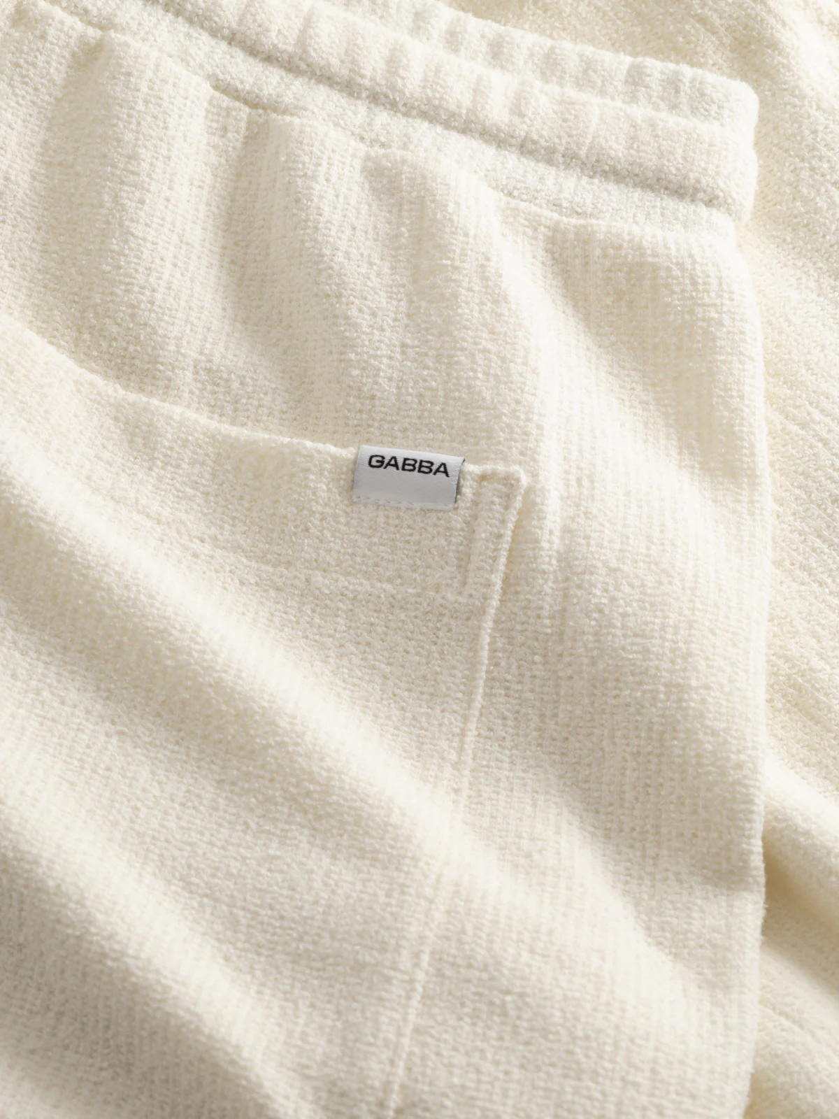 GABtommi Towel Shorts - Egret - Image 6