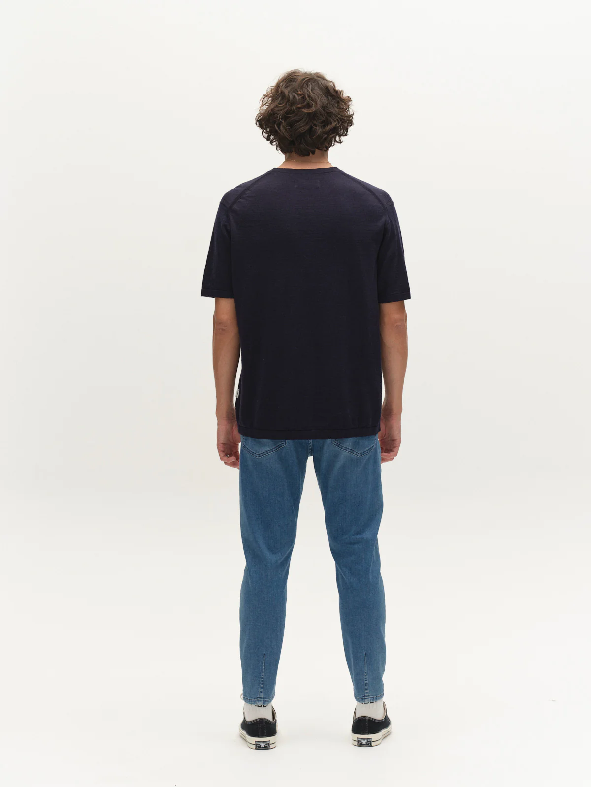 GABvento Dush SS Knits - Navy - Image 4