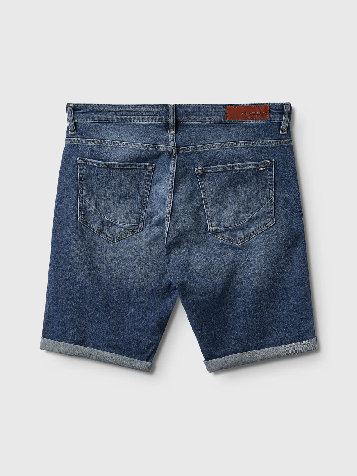 Markus K4664 Shorts - Mid Blue Denim - Image 3
