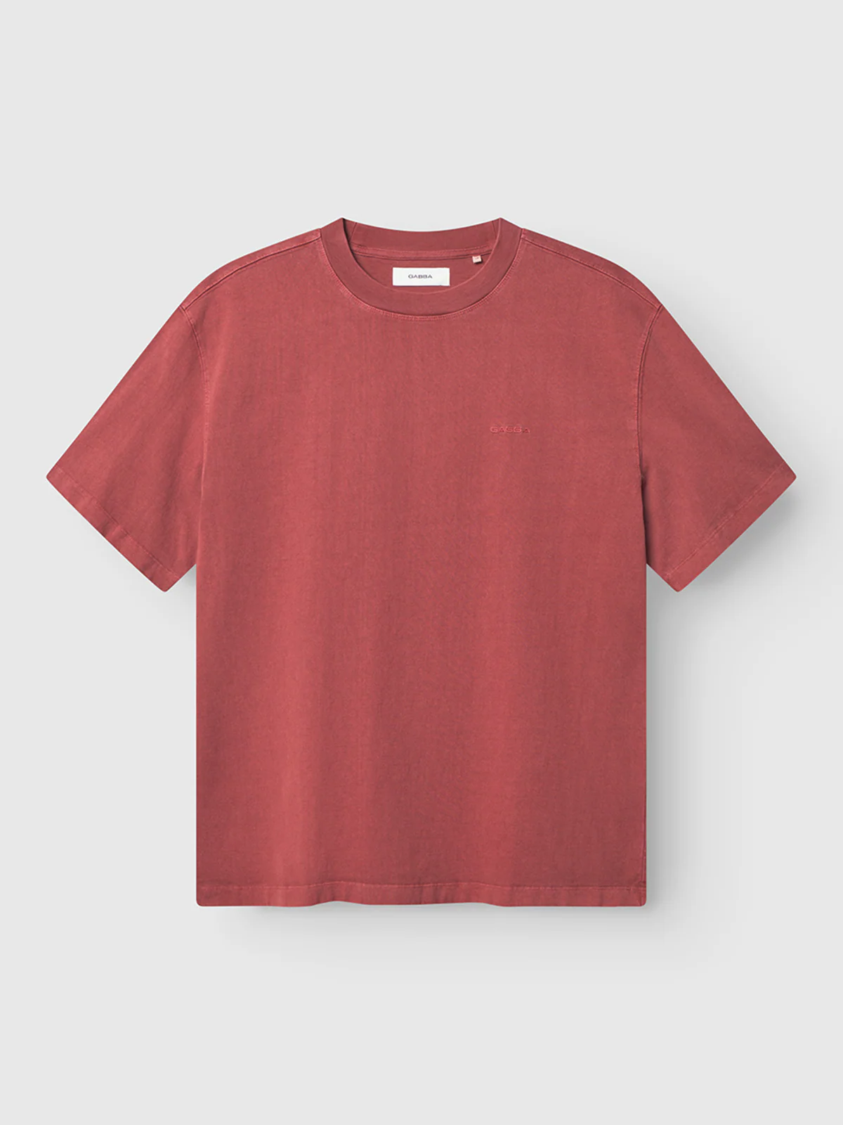 GABnigel Wix Boxy Hour SS - Red Russet