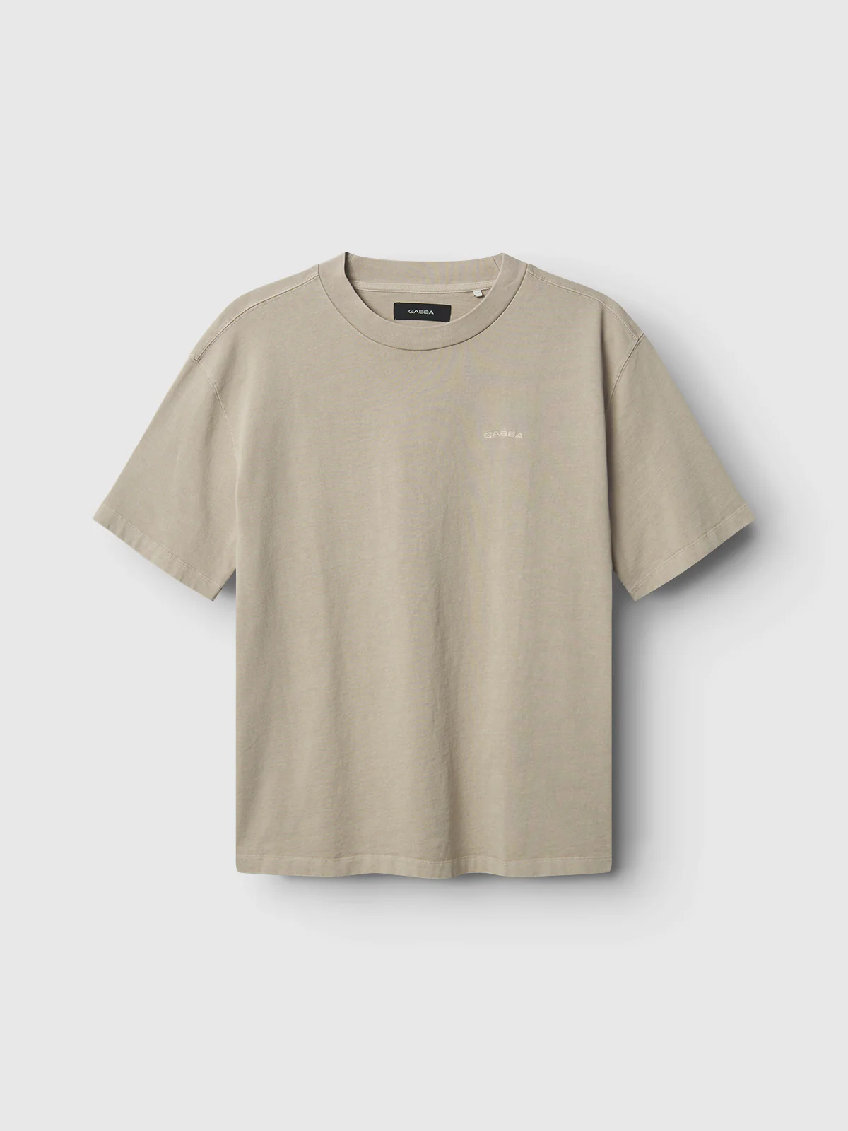 GABnigel Wix Boxy Hour SS - Sand Cashmere