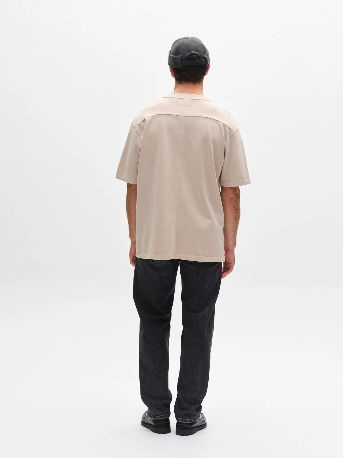 GABnigel Wix Boxy Hour SS - Sand Cashmere - Image 12