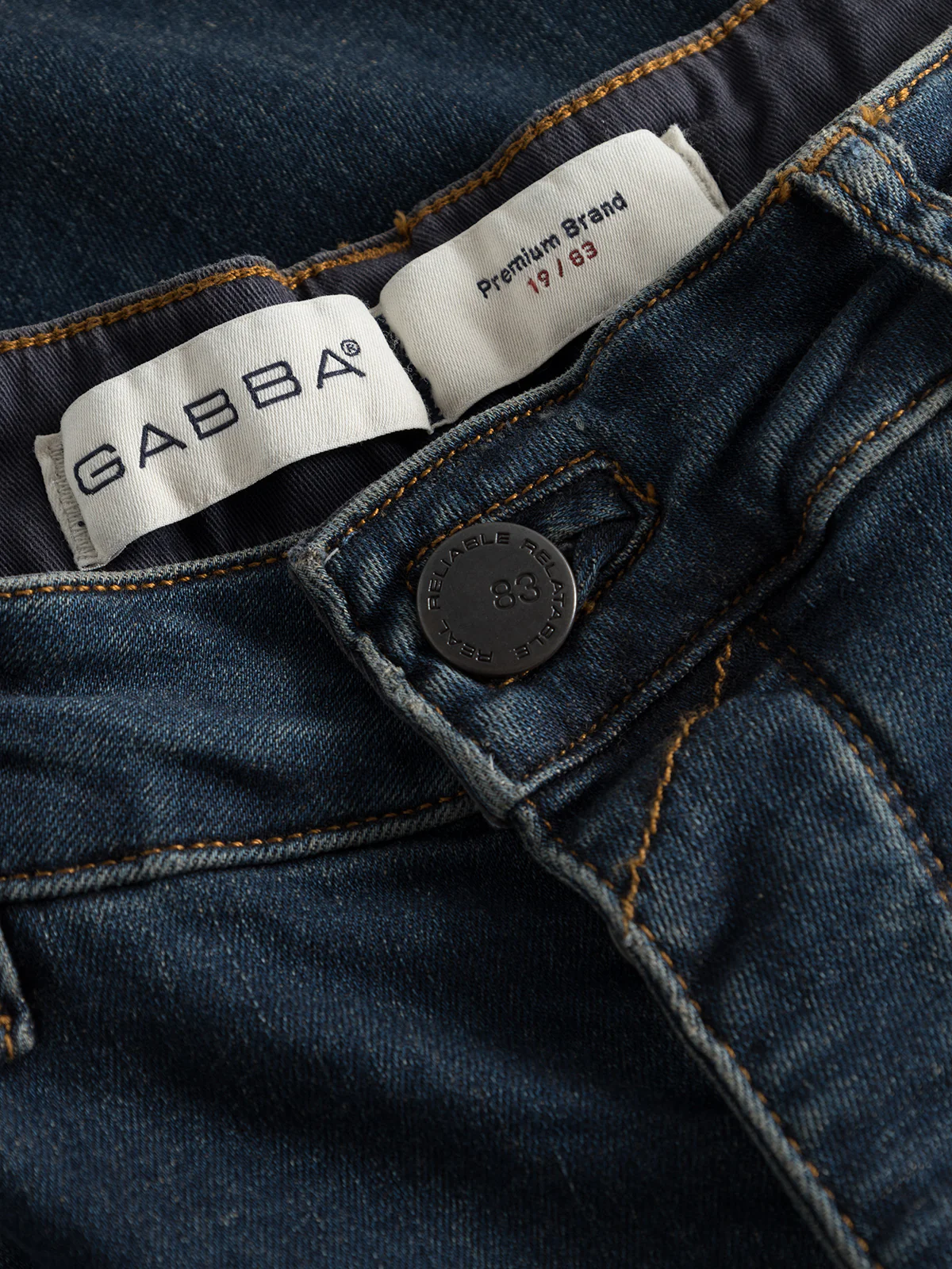 GABrey K3606 Mid Blue Jeans - Mid Blue Denim - Image 17