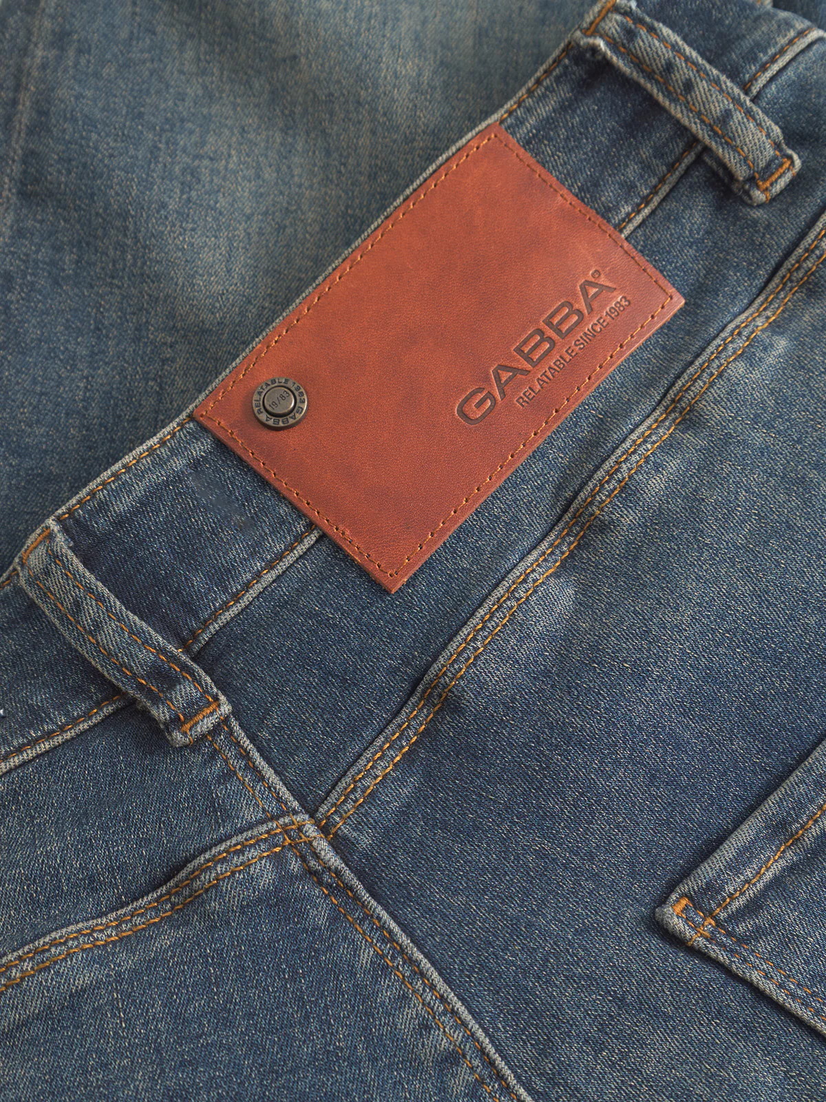 GABrey K3606 Mid Blue Jeans - Mid Blue Denim - Image 26